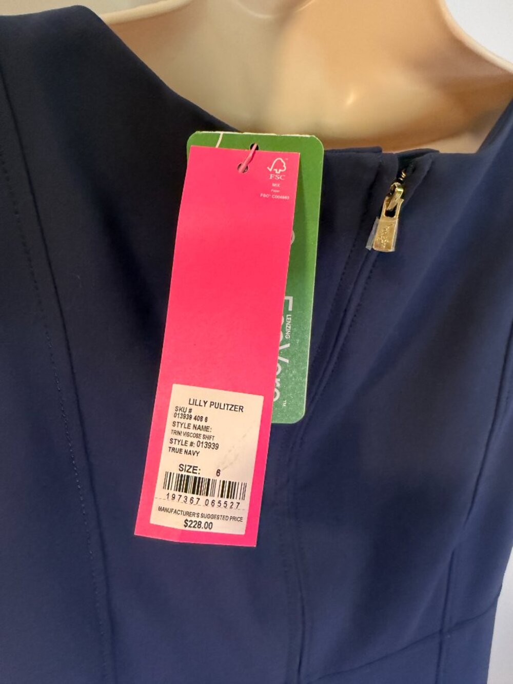 Lilly Pulitzer Navy Midi Dresses - Size 6 - Picture 4 of 5